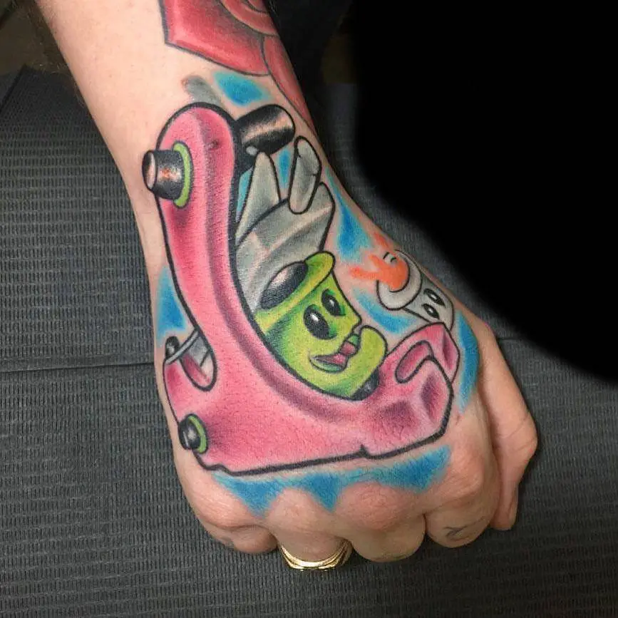 New School Tattoo