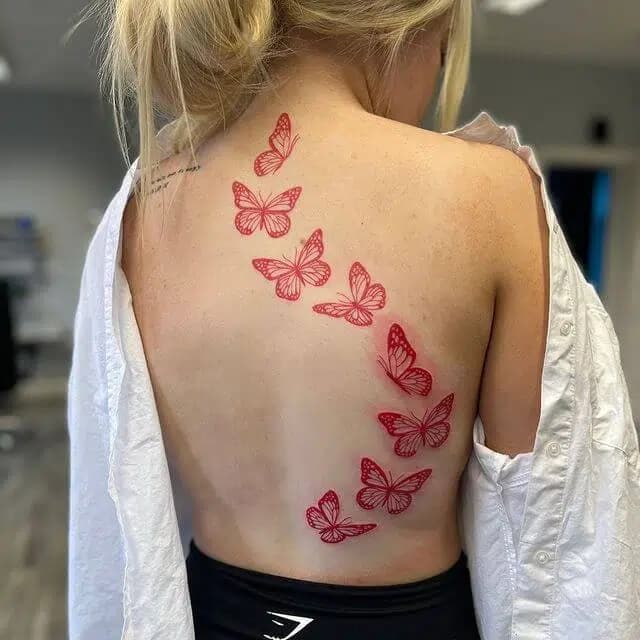 Tatuajes con Tinta Roja